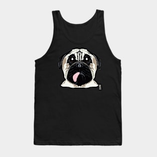 Funny pug Tank Top